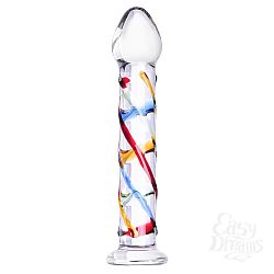 Рельефный стимулятор из стекла Mystery - Contemporary Novelties, Прозрачный Рельефный стимулятор из стекла Mystery - Contemporary Novelties, Прозрачный