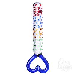 Стеклянный стимулятор с ручкой-сердцем Celebration Heart - Contemporary Novelties, Прозрачный Стеклянный стимулятор с ручкой-сердцем Celebration Heart - Contemporary Novelties, Прозрачный