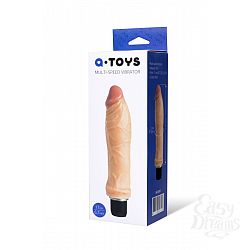 Телесный вибратор с увеличенной верхней частью - 19 см. Телесный вибратор с увеличенной верхней частью - 19 см.