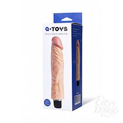 Телесный вибратор-реалистик - 22 см. Телесный вибратор-реалистик - 22 см.