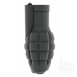 Серый мастурбатор-граната с вибрацией Stroker No.22 Серый мастурбатор-граната с вибрацией Stroker No.22