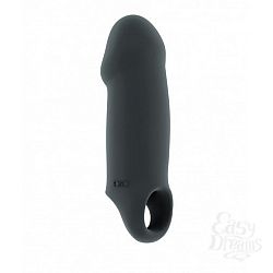  Серая насадка Stretchy Thick Penis Extension No.37 