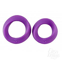 Набор фиолетовых эрекционных колец Endless Cocking Set Набор фиолетовых эрекционных колец Endless Cocking Set