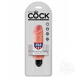 Телесный вибратор-реалистик 5 Vibrating Stiffy - 16,5 см. Телесный вибратор-реалистик 5 Vibrating Stiffy - 16,5 см.