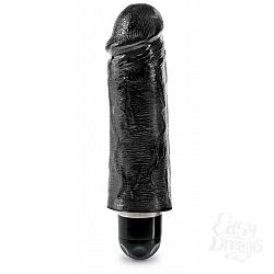 Чёрный вибратор-реалистик 5 Vibrating Stiffy - 16,5 см. Чёрный вибратор-реалистик 5 Vibrating Stiffy - 16,5 см.