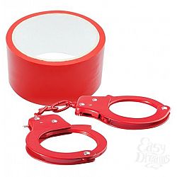     BONDX METAL CUFFS AND RIBBON:        