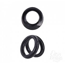 Набор из 2 эрекционных колец MENZSTUFF DOUBLE LOOPS 2 SILICONE RING: одинарного и двойного Набор из 2 эрекционных колец MENZSTUFF DOUBLE LOOPS 2 SILICONE RING: одинарного и двойного