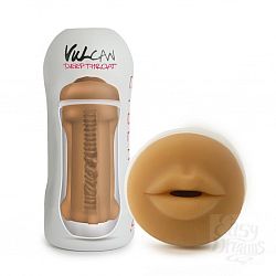 Мастурбатор-ротик Cyberskin Vulcan Deep Throat Mocha Мастурбатор-ротик Cyberskin Vulcan Deep Throat Mocha