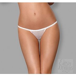 Нежные полупрозрачные ажурные трусики-стринги Нежные полупрозрачные ажурные трусики-стринги