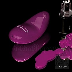 Жемчужный клиторальный стимулятор Nea (LELO) малиновый  Жемчужный клиторальный стимулятор Nea (LELO) малиновый