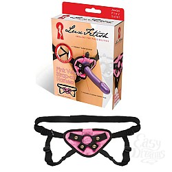 Розовые плюшевые трусики для страпона LF1338 Розовые плюшевые трусики для страпона LF1338