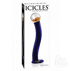 Анальный стимулятор ICICLES № 17 из стекла Анальный стимулятор ICICLES № 17 из стекла