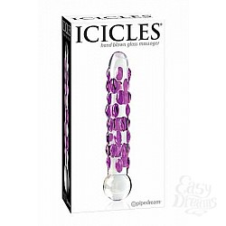 Анальный стимулятор ICICLES № 7 из стекла Анальный стимулятор ICICLES № 7 из стекла