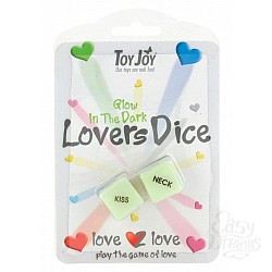 Кубики для игр LOVE2LOVE GLOW IN THE DARK DICE 9899TJ Кубики для игр LOVE2LOVE GLOW IN THE DARK DICE 9899TJ