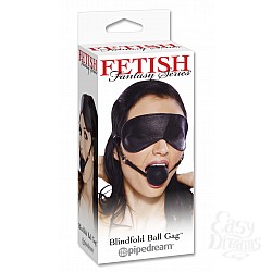   FF BLINDFOLD BALL GAG 393200PD
