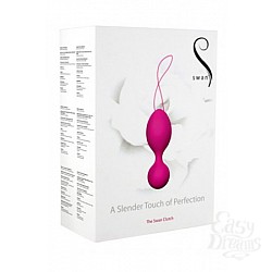 Перезаряжаемые вагинальные шарики The Swan Clutch с вибрацией розовые Перезаряжаемые вагинальные шарики The Swan Clutch с вибрацией розовые