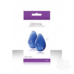 Вагинальные шарики CRYST AL KEGEL EGGS из стекла большие розовые Вагинальные шарики CRYST AL KEGEL EGGS из стекла большие розовые