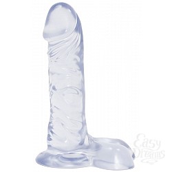 Фаллоимитатор 7in гелевый прозрачный Фаллоимитатор 7in гелевый прозрачный