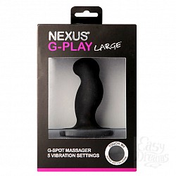 Стимулятор простаты Nexus G-Play Vibro large Black GPL001 Стимулятор простаты Nexus G-Play Vibro large Black GPL001