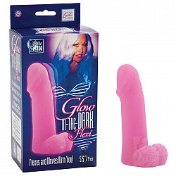  Светящийся в темноте фаллоимитатор GLOW FLEXI DONG 5.5in SE-0449-30-3