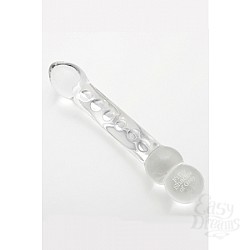 Стимулятор Glass Massage Wand из стекла прозрачный Стимулятор Glass Massage Wand из стекла прозрачный