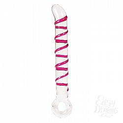 Стеклянный фаллоимитатор GLASS WORXX CRYSTAL PACIFIER PINK, 17 см, Прозрачный Стеклянный фаллоимитатор GLASS WORXX CRYSTAL PACIFIER PINK, 17 см, Прозрачный
