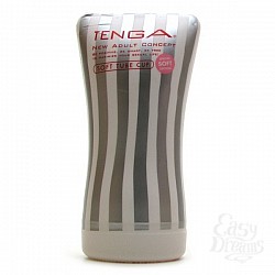 Мастурбатор для нежной стимуляции Tenga Soft Tube Cup, БЕЛЫЙ - ОРИГИНАЛ Мастурбатор для нежной стимуляции Tenga Soft Tube Cup, БЕЛЫЙ - ОРИГИНАЛ