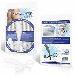 Белый массажер простаты BLM4006-WHT Белый массажер простаты BLM4006-WHT