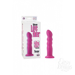 Фаллоимитатор-насадка Thruster на присоске из силикона розовый Фаллоимитатор-насадка Thruster на присоске из силикона розовый