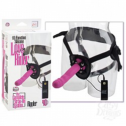 Страпон с розовым силиконовым вибродилдо RIPPLER Страпон с розовым силиконовым вибродилдо RIPPLER