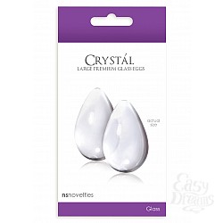 Стимуляторы CRYSTAL LARGE GLASS EGGS CLEAR NSN-0703-21 Стимуляторы CRYSTAL LARGE GLASS EGGS CLEAR NSN-0703-21