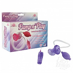  Помпа с вибрацией фиолетовая Pump n s play Suction Mouth 54001-purpleHW