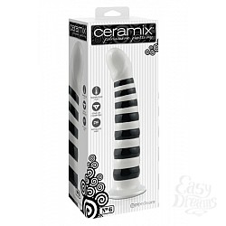 Анальный стимулятор CERAMIX NO 6 керамическая черно-белый Анальный стимулятор CERAMIX NO 6 керамическая черно-белый
