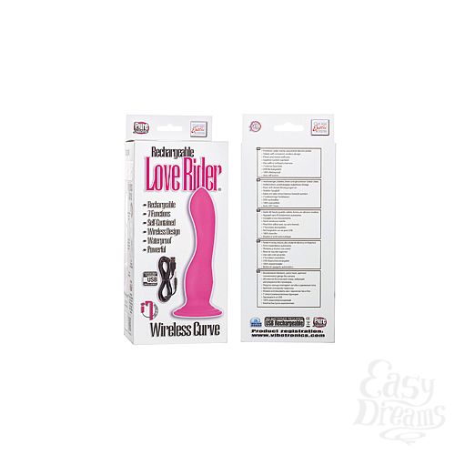���������� 3  �������������-������� �� �������� Rechargeable Love Rider Wireless Curve �������������� � ���������