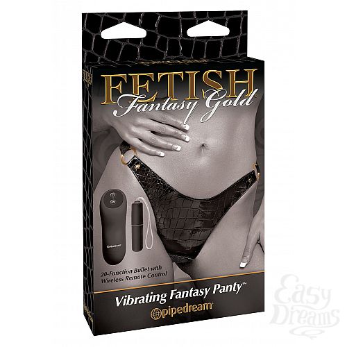  2     GOLD VIBRATING PANTIES 398123PD