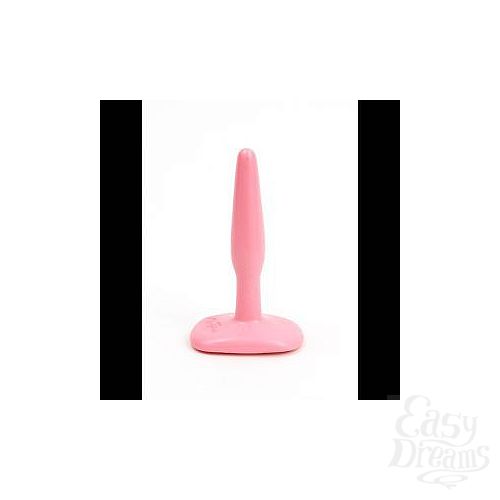 ���������� 1:  ������� ������ �������� ������ Butt Plug Pink Slim Small