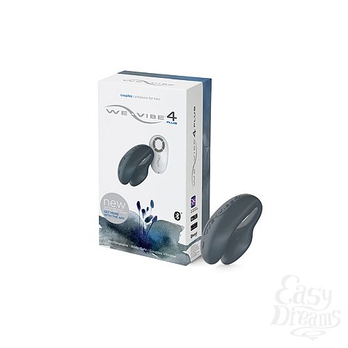 Фотография 1:  WE-VIBE-4 PLUS Электровибромассажер Grey-серый, на радиоуправлении