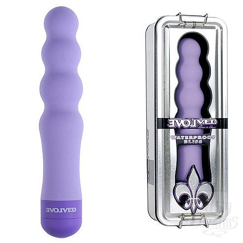 Фотография 1:  Пластиковый фиолетовый вибратор-елочка FLEUR-DE-LIS BLISS EN-AA-0005-02-2