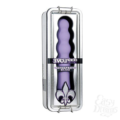 Фотография 3  Пластиковый фиолетовый вибратор-елочка FLEUR-DE-LIS BLISS EN-AA-0005-02-2