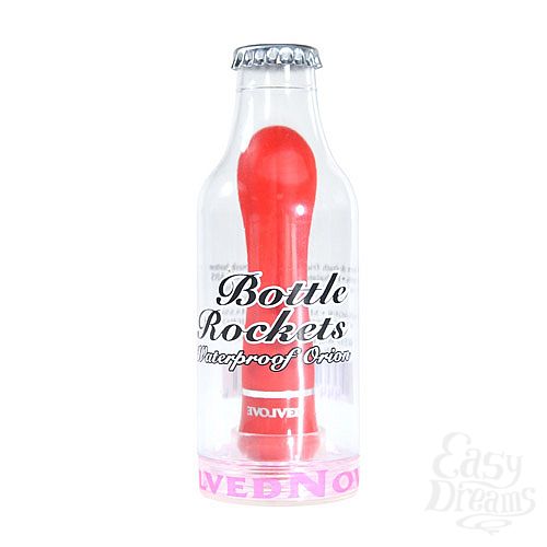 Фотография 3  Вибратор в бутылке красный BOTTLE ROCKETS ORION EN-AH-0004-04-2