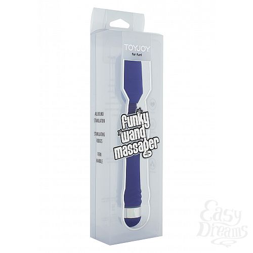  2   FUNKY WAND MASSAGER DARK PURPLE 10150TJ