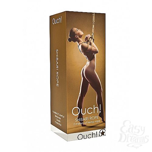 Фотография 2  Комплект для бандажа Shibari Rope 5m Brown SH-OU046BRN