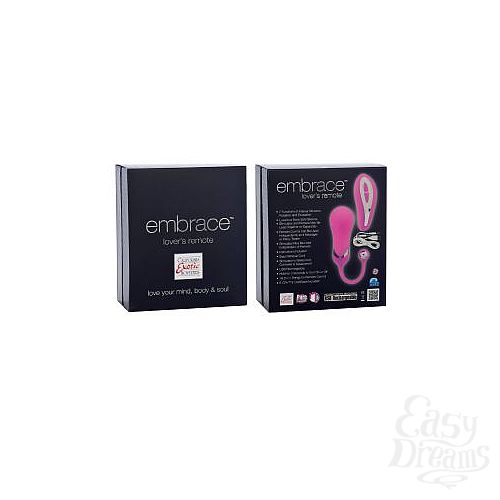 ���������� 2  ��������� EMBRACE LOVERS REMOTE PINK