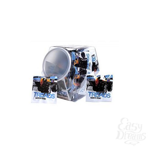 ���������� 2  ���������� ����������� ������ TREADS MENS RING THIN 