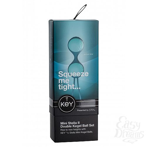 ���������� 2  ����������� ����� MINI STELLA I KEGEL BALL BLUE 8018-05BXSE