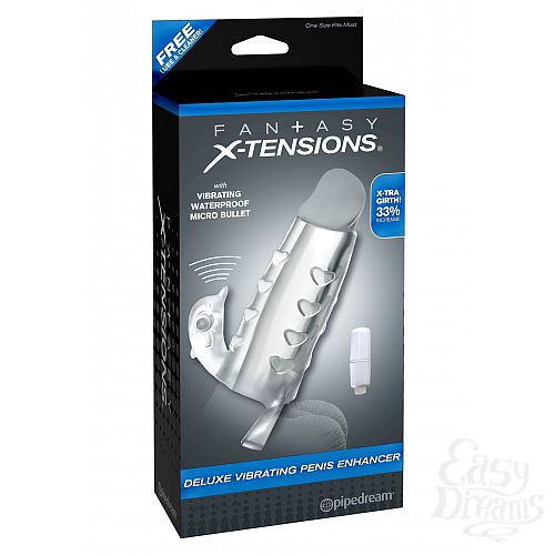 ���������� 2  ���������� ������� FX DELUXE VIBRATING PENIS ENHANCER 413320PD