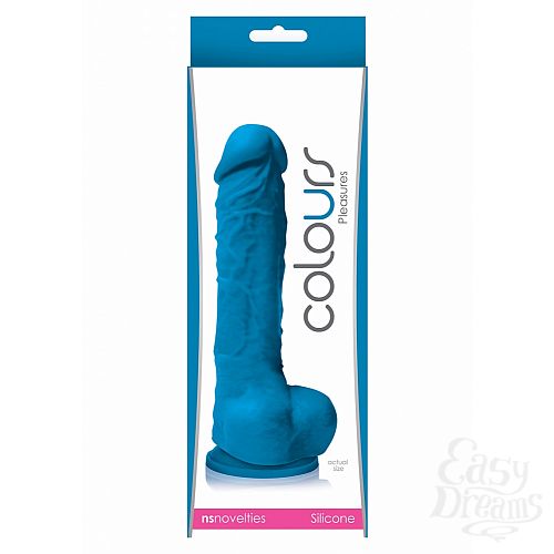 ���������� 2  ������������� COLOURS PLEASURE DILDO 5INCH BLUE NSN-0405-17