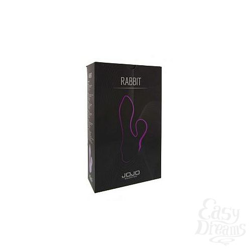 Фотография 1:  Фиолетовый мини-вибратор с клиторальным стимулятором JOJO  Rabbit - 11 см. Фотография 1:  Фиолетовый мини-вибратор с клиторальным стимулятором JOJO  Rabbit - 11 см.