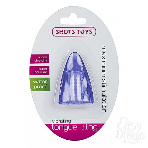 ���������� 2  ���������� �� ����� Vibrating Tongue Blue SH-SHT021BLU