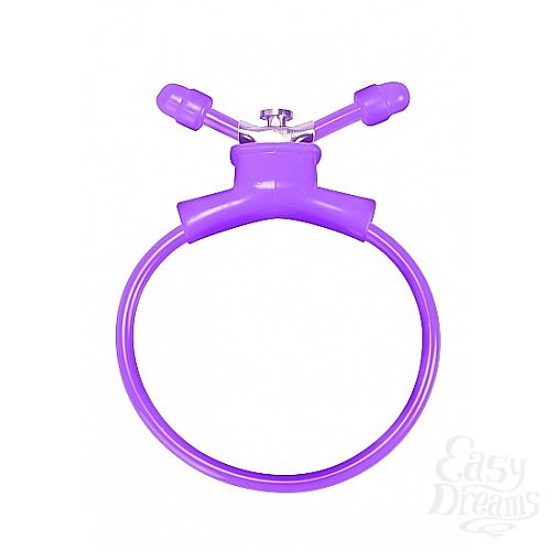 ���������� 1:  ����������� ����� Adjustable Cockring Purple SH-SHT156PUR